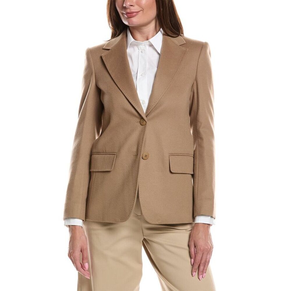 Max Mara Womens  Folgore Jacket, Tan